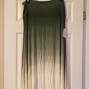 LuLaRoe Maxi Skirt 2XL NWT